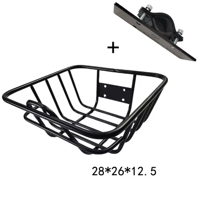 Panier de vélo électrique, sacoche de 20 pouces pour Scooter, rangement avant et arrière, pièces de