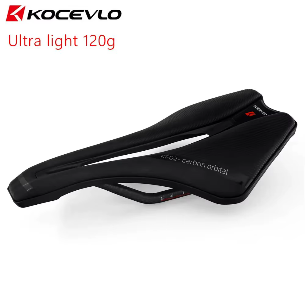 KOCEVLO-Selle Ultralégère en Carbone 143, 120g, Coussin de Siège Respirant et Confortable, R64.