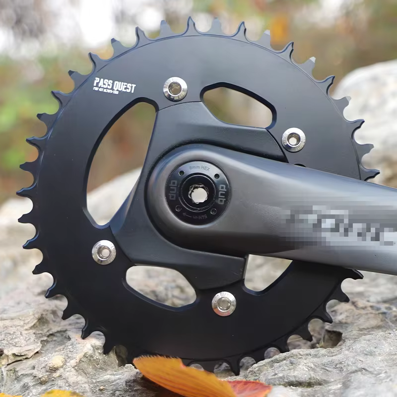 PASS QUEST Pignon AXS pour S233 Force Aero, plateau de vélo, disque fermé, roue à chaîne noire, dent