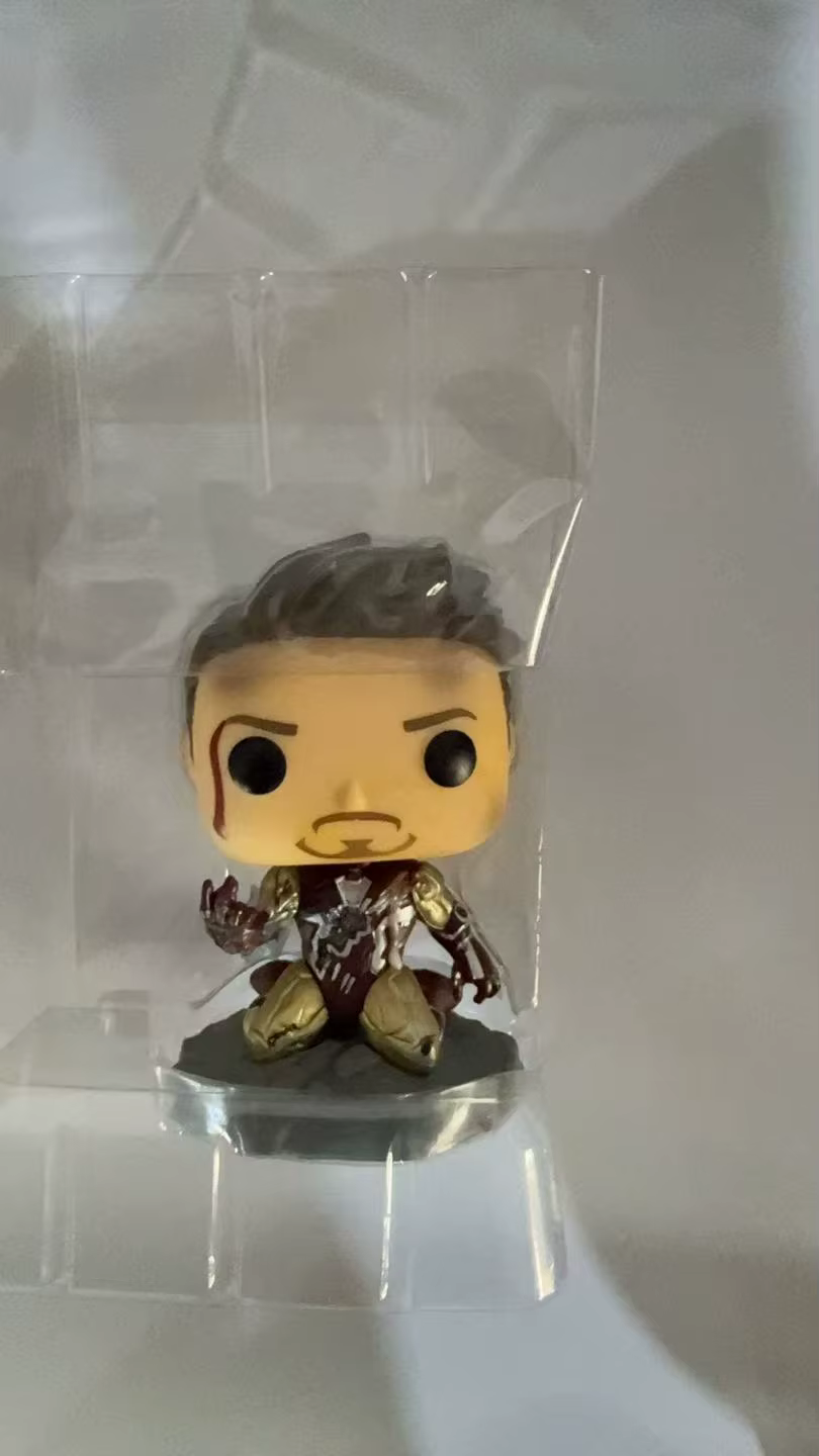 Funko Pop Marvels Les Avengers Iron Man 580 #   Figurines de jouets d'action, poupée en vinyle I AM 
