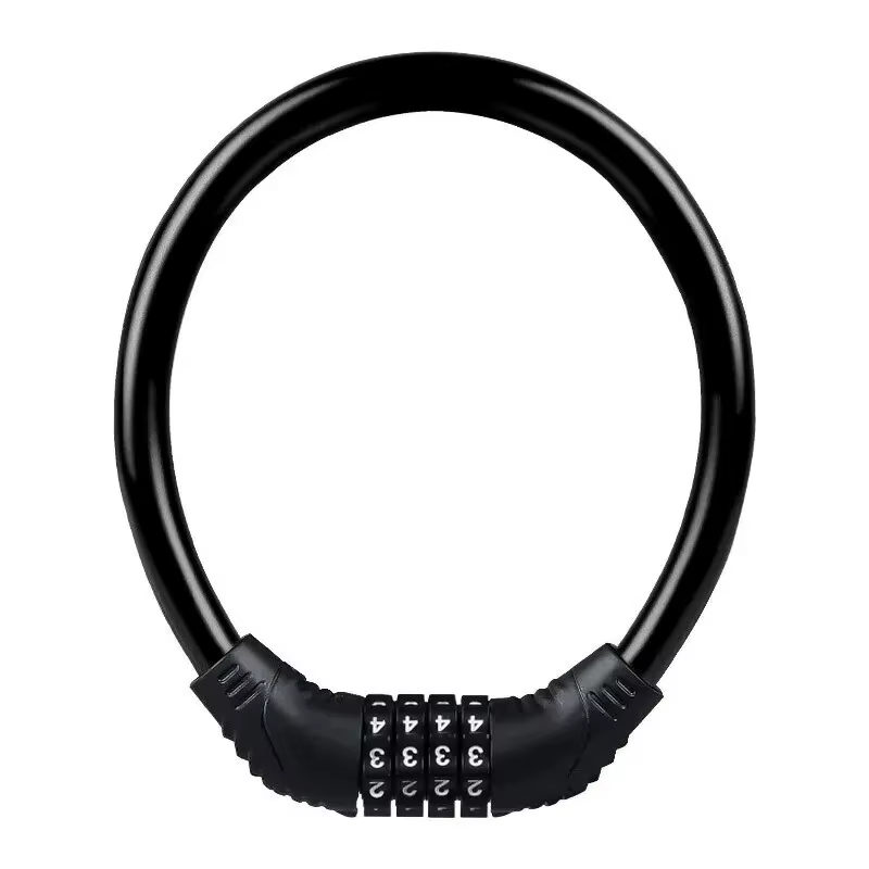 Serrure de vélo VTT sécurité Portable Code à 4 chiffres serrure de vélo pour vélo moto Scooter