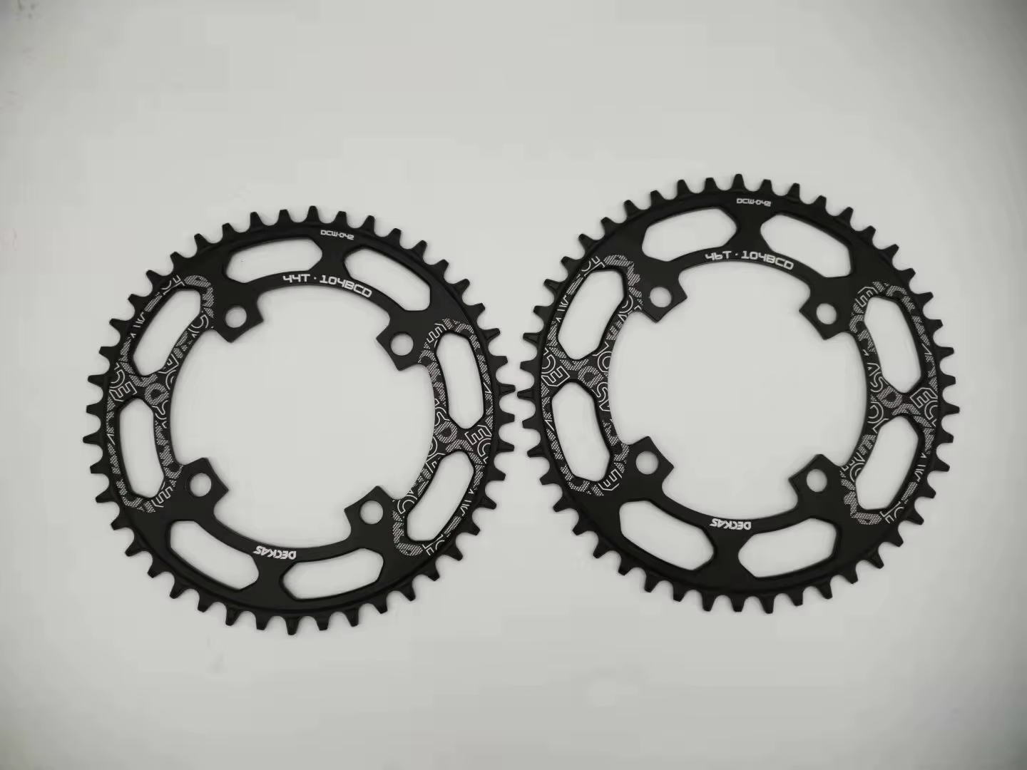 Deckas plateau de vélo rond 104BCD 32 34 36 38 40 42 44 46 48T 50 52 dents vtt vélo VTT plateau roue