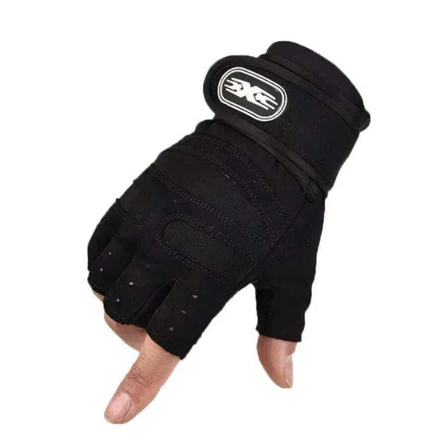 Gants de cyclisme gants demi-doigt gants anti-dérapant absorbant les chocs gant respirant pour Fitne