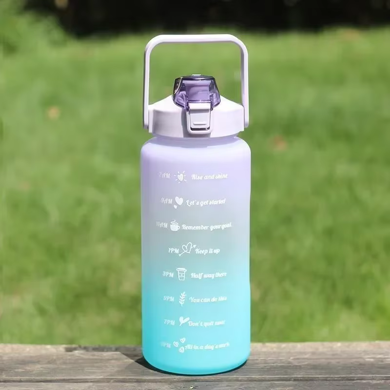2L vélo bouteille d'eau étanche vtt vélo de route bouteille d'eau Sports de plein air en plastique P