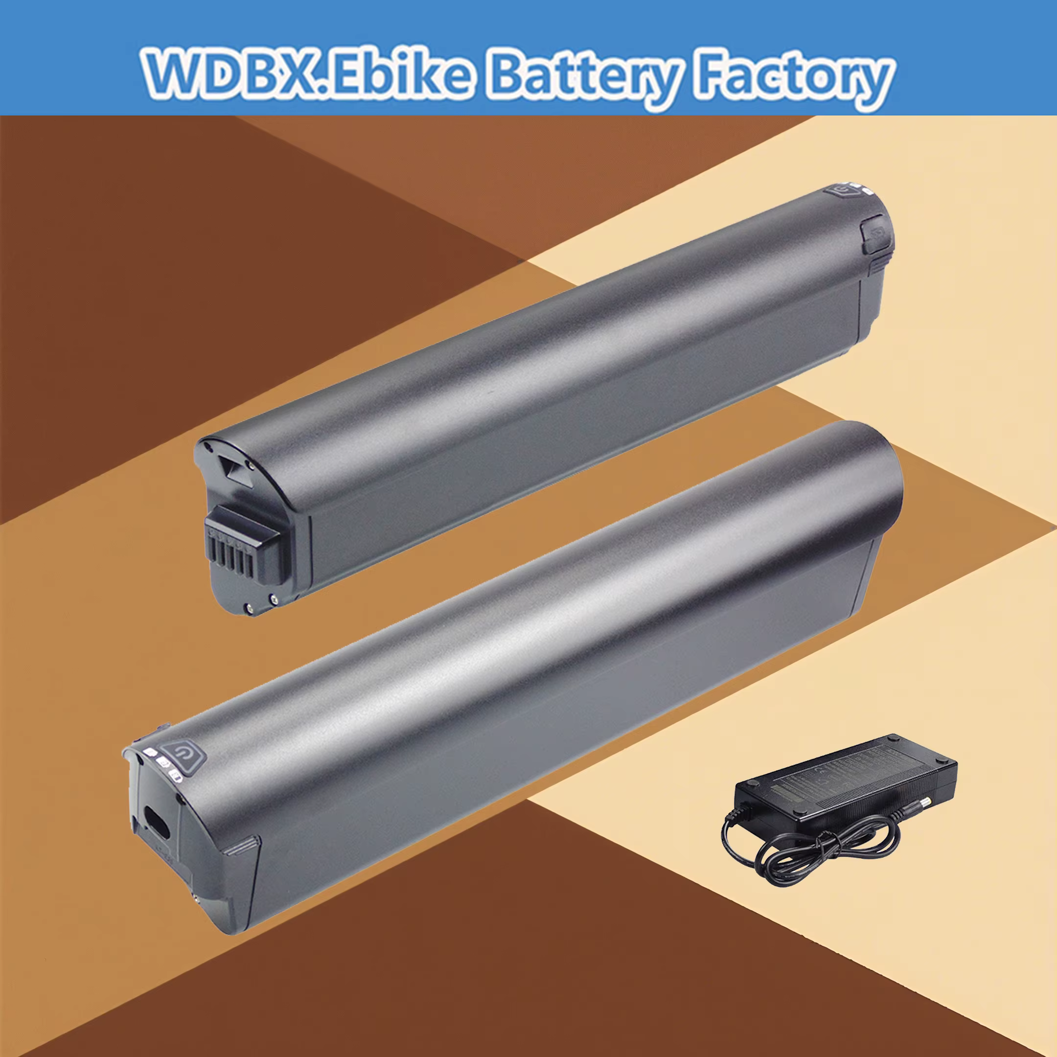 Batterie intégrée pour vélo électrique 48V 14Ah 12Ah 36V 13Ah 15Ah 16Ah 17.5Ah Li-ion pour HillMiles