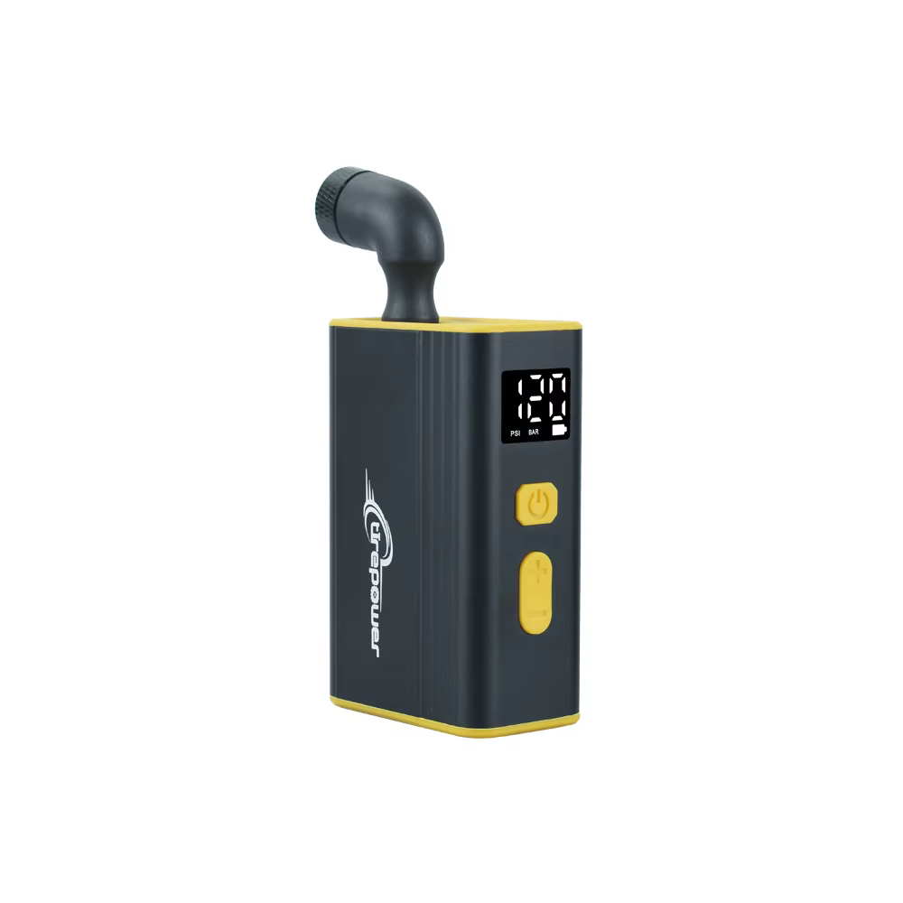 Pompe à vélo avec jauge Mini 120PSI pompe à vélo électrique type-c batterie Rechargeable arrêt autom