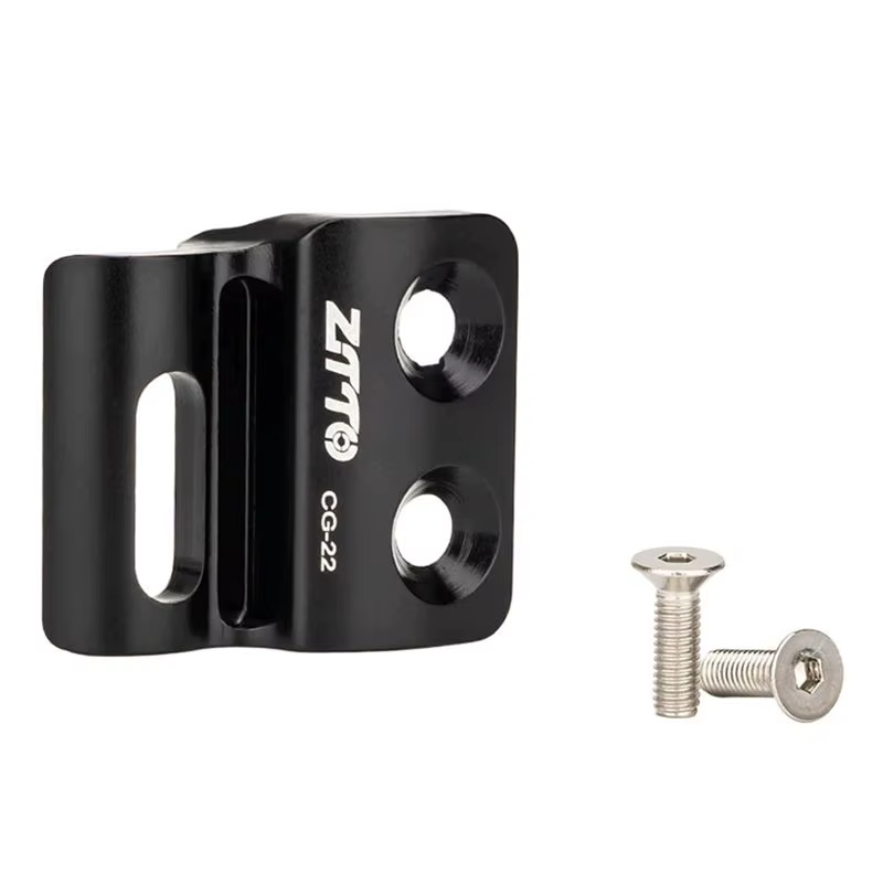 ABLB-ZTTO Patte de dérailleur avant en alliage d'aluminium compatible cadre carbone fixation directe