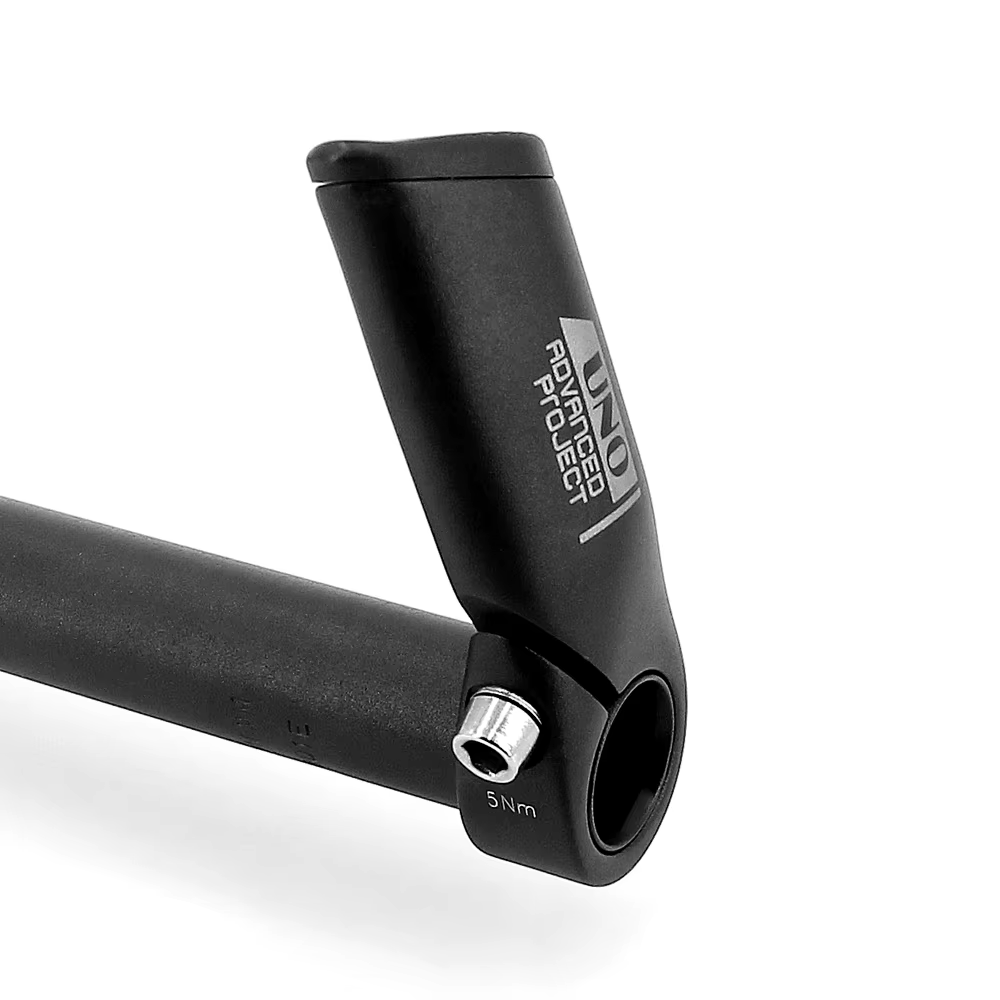 Guidon de vélo de montagne en alliage d'aluminium UNO, klaxon de conduite auxiliaire, extrémités de 