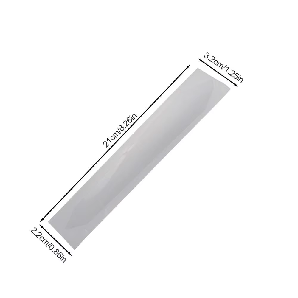Protecteur de base de vélo transparent, bande de protection de chaîne de vélo, couverture de Film po