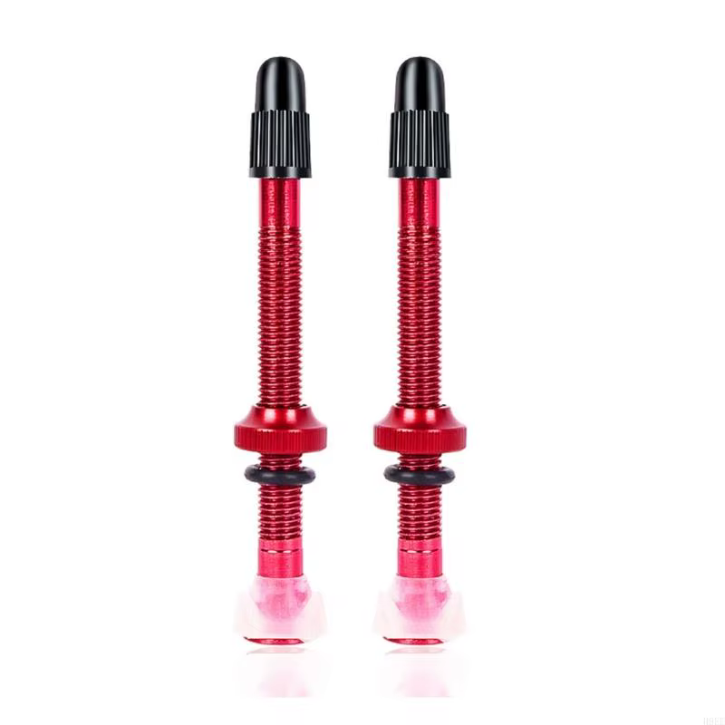 H9EE 2x tiges Valves pneus sous vide pour vélos assurant une étanchéité étanche une conduite sûre