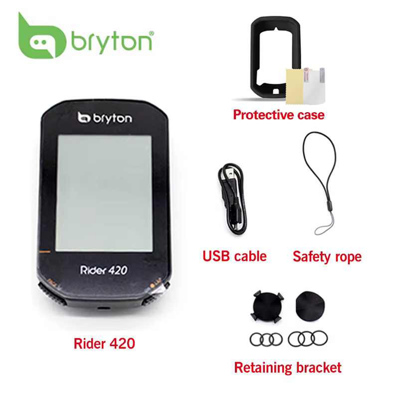 Bryton Rider-Ordinateur de vélo GPS, compteur de vitesse sans fil, étanche, nouveau, 420, 420E, 2021