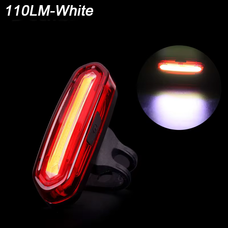 Lampe LED aste USB pour vélo de route et de montagne, éclairage arrière pour bicyclette, lanterne