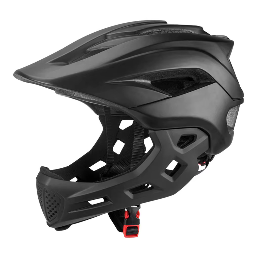 Casque de vélo intégral pour enfants, 2 en 1, VTT, BMX, Dirt Bike, Skateboard avec poignées, protège