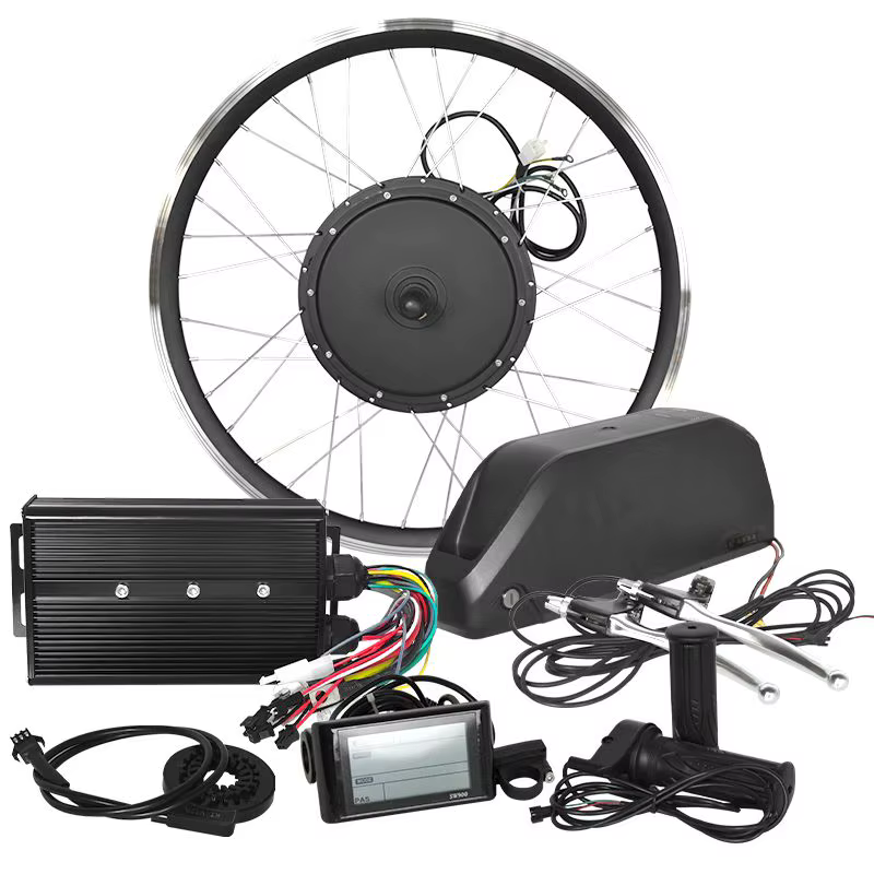 Kit de Conversion de vélo électrique 48V 1000W, avec batterie au Lithium en option, Kit de Conversio