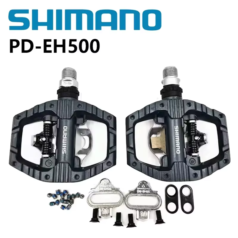 SHIMANO PD-EH500 pédale de vélo Action légère pédales SPD avec taquet SM-SH56 accessoires de vélo Sh