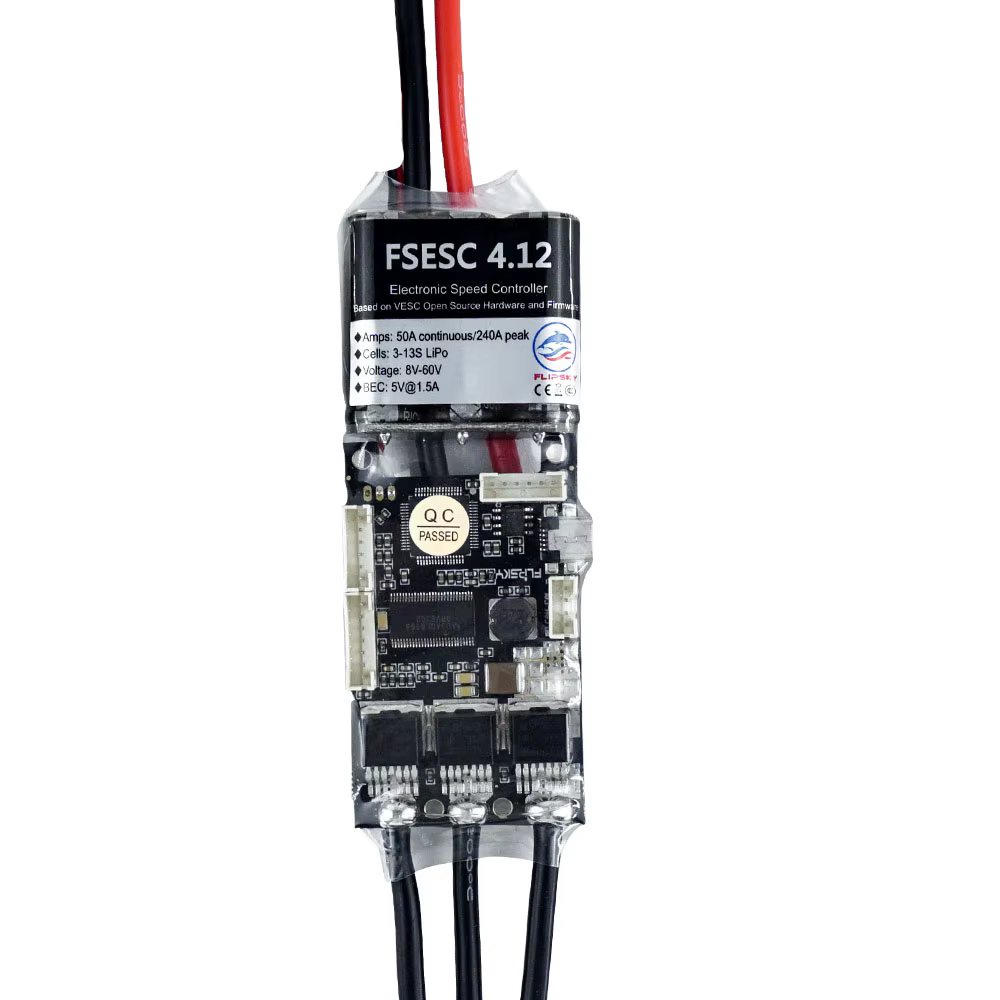 Flipsky – FSESC 4.12 50A ESC basé sur VESC 4.12 contrôleur de vitesse électrique pour Skateboard/e-s
