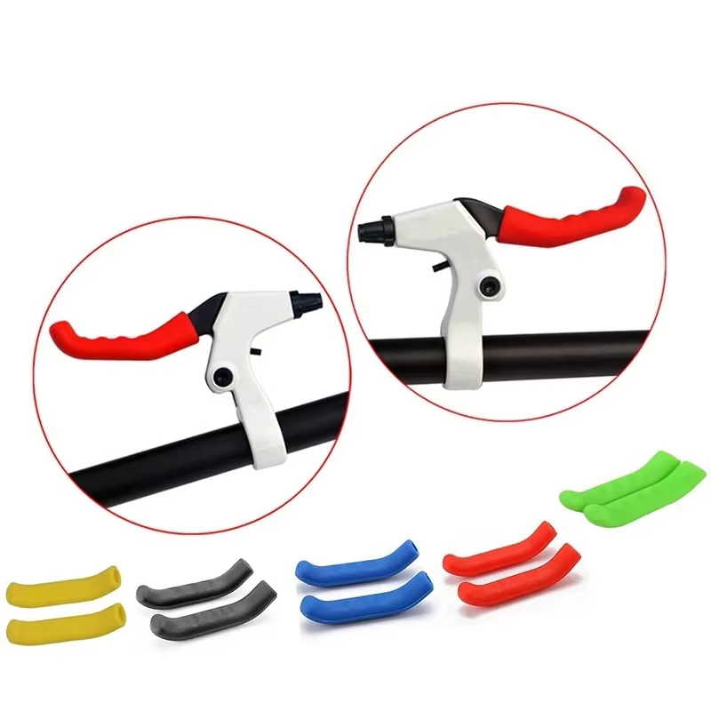 Manchon en silicone pour poignée de frein de vélo de route et VTT, protecteur de levier, accessoires
