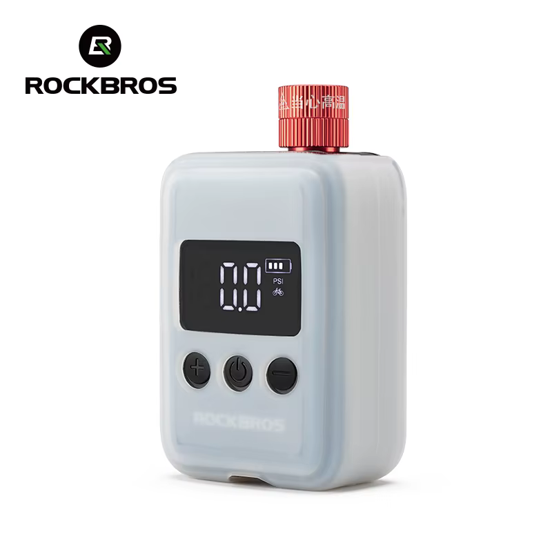 ROCKBROS 150 PSI Portable vélo de poche pompe à Air électrique avec pression numérique MINI compress
