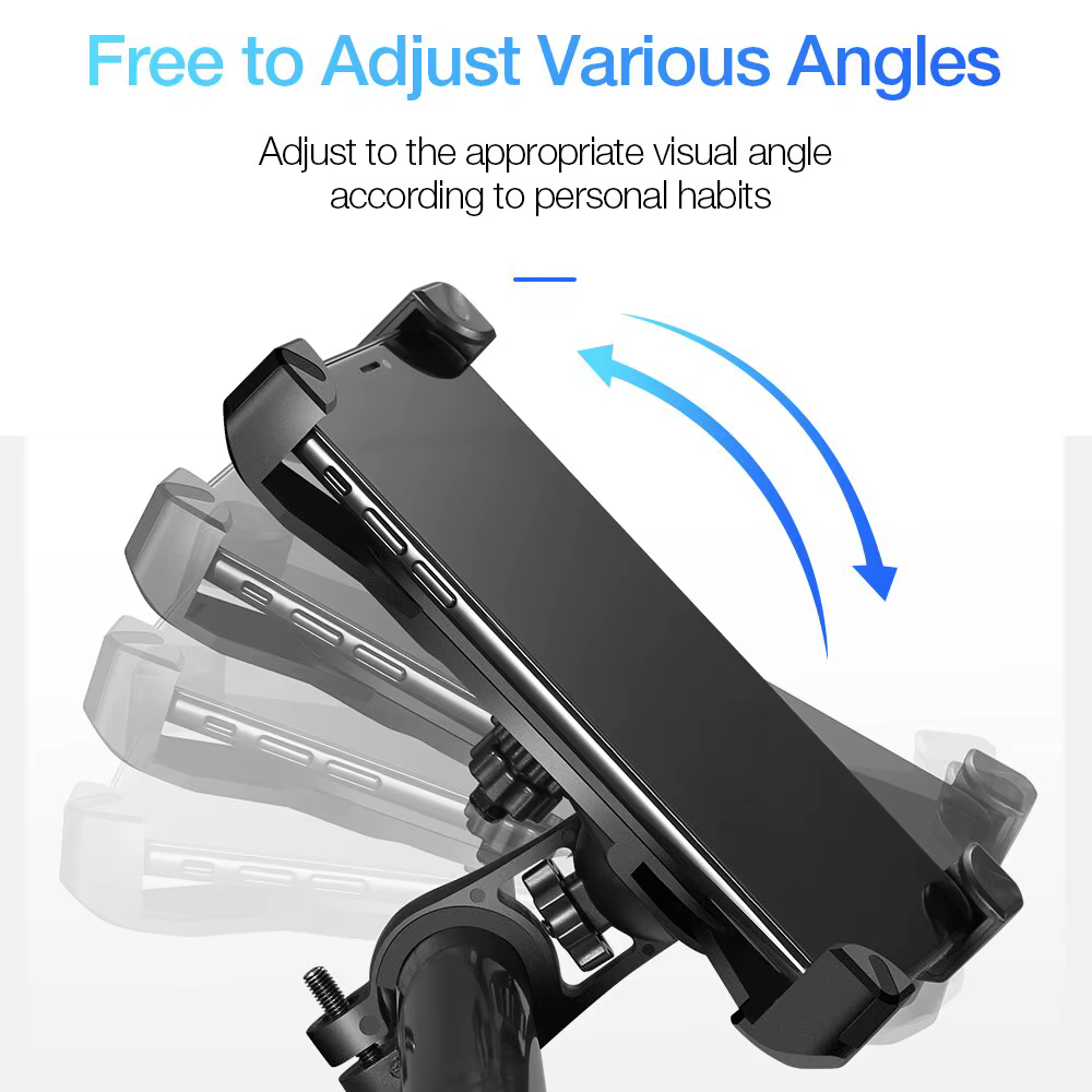 Support de téléphone à Clip, étui universel pour Scooter électrique, vtt, vélo de route, accessoires