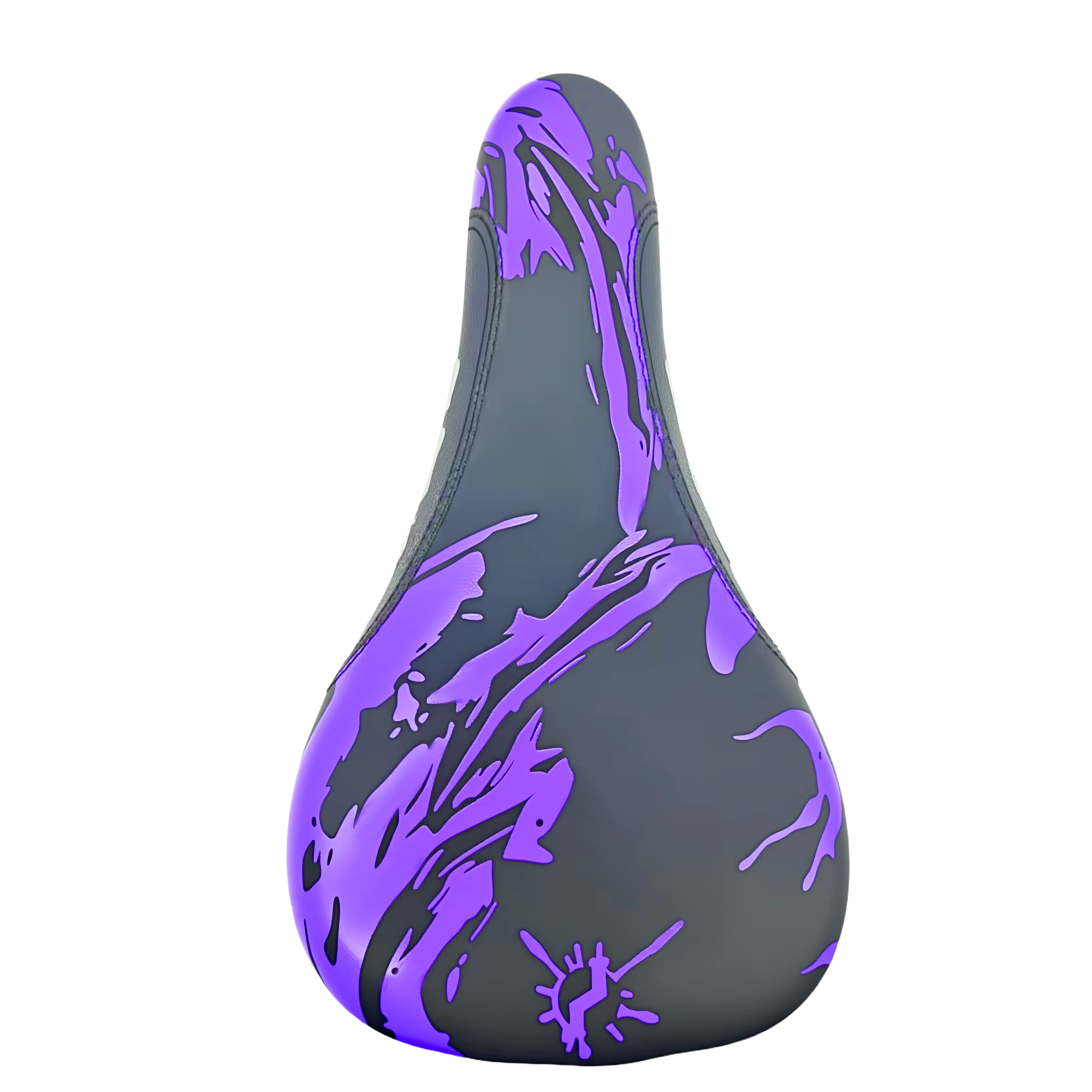 PLSELIS Selle de VTT de haute qualité : dessus en cuir PU, base en nylon, coussin en éponge souple. 