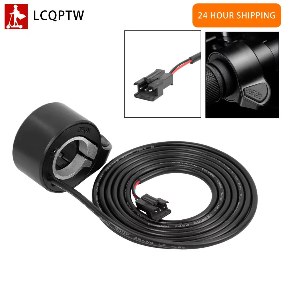 Accélérateur au pouce pour vélo électrique, contrôle de vitesse 270X, Scooter pour poignée de 22mm d