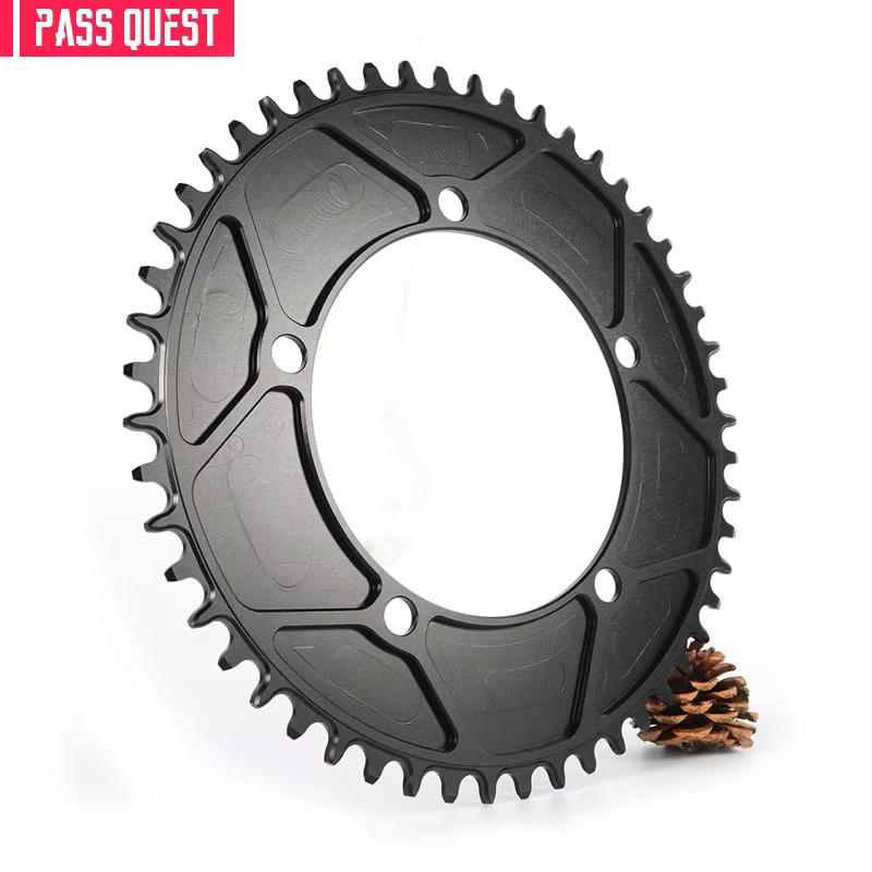 PASS QUEST 130BCD plateau 5 griffes disque fermé rond/ovale 42/44/46/48/50/52/54/56/58/60T pour péda