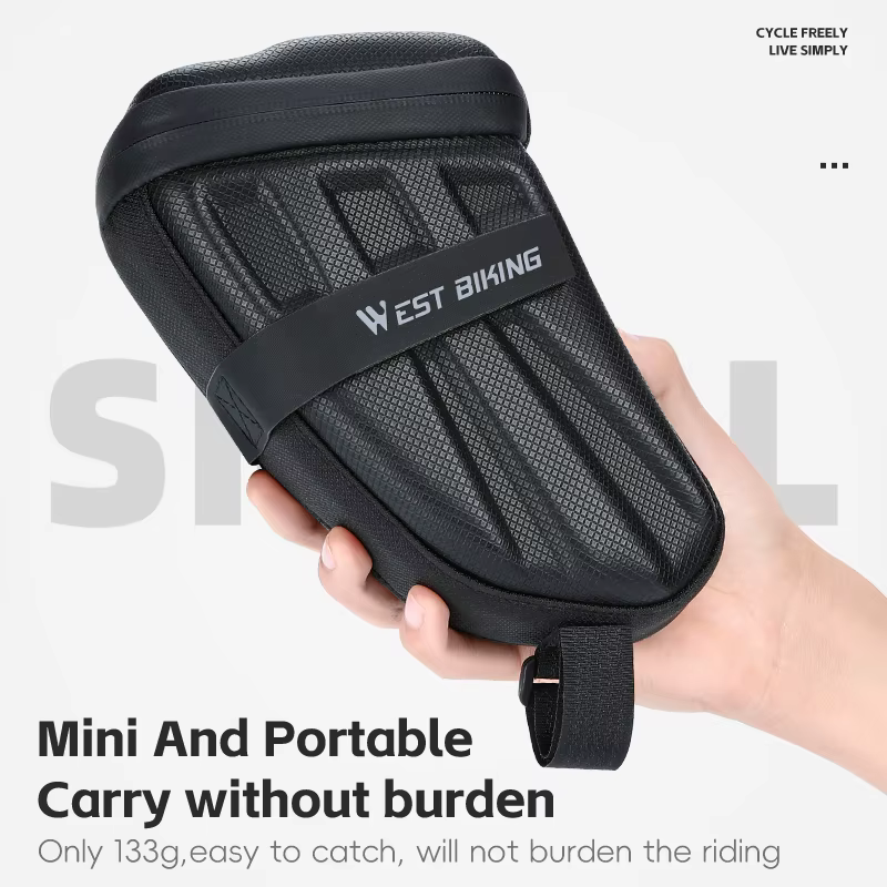 WEST BIKING – sac de selle de vélo étanche, siège de rangement de selle de vélo de montagne, pochett