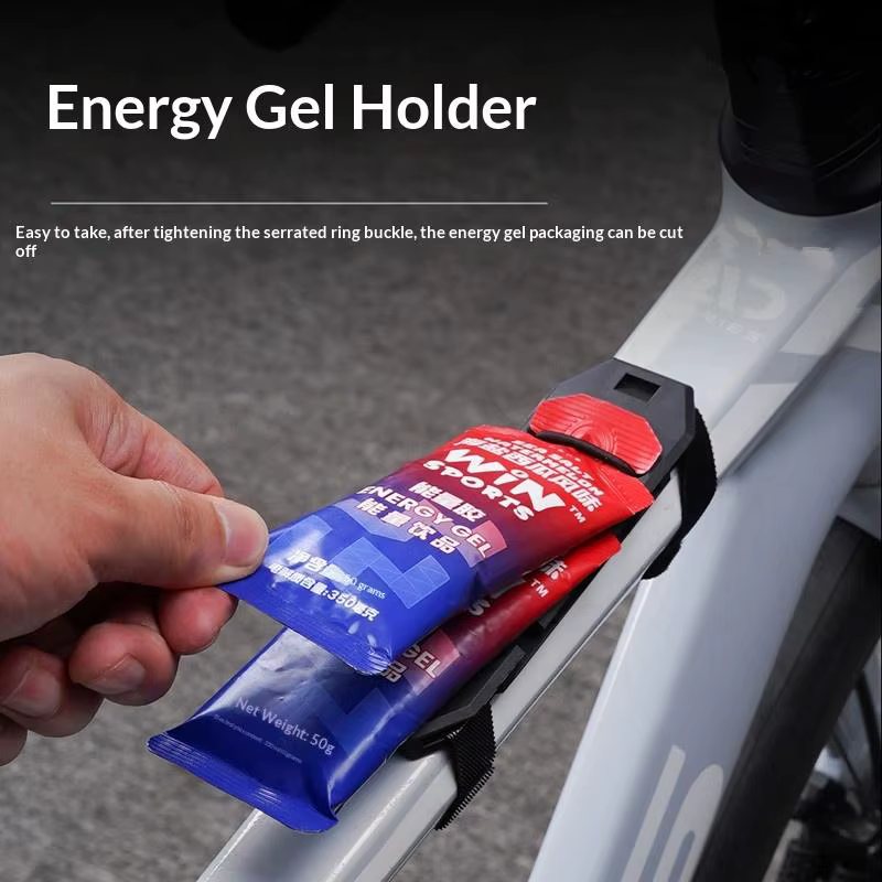 Boîte de rangement pour gel énergétique de vélo, pour un accès facile aux barres nutritives, convien