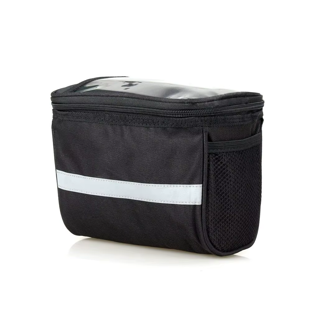 DOMEN – sac de guidon avant de vélo, sangle réfléchissante de vélo d'extérieur, pochette de téléphon