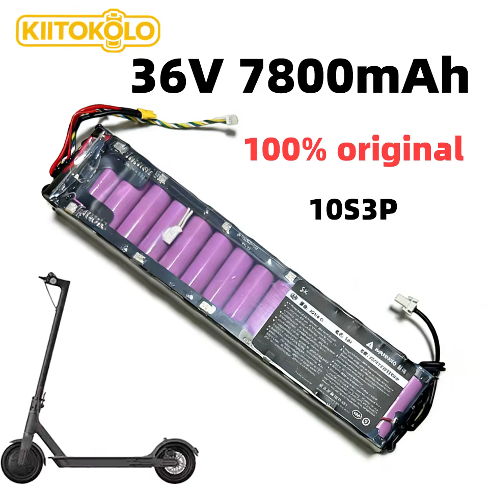 Batterie Li-ion 36V 7800mAh de remplacement pour trottinette électrique Xiaomi M365 & M365 Pro
