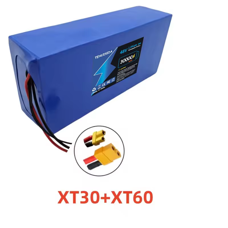 100% tout neuf Original 48V 30AH 13S6P 48V 30000 MAH 2000W intégré 50A BMS batterie de Scooter élect