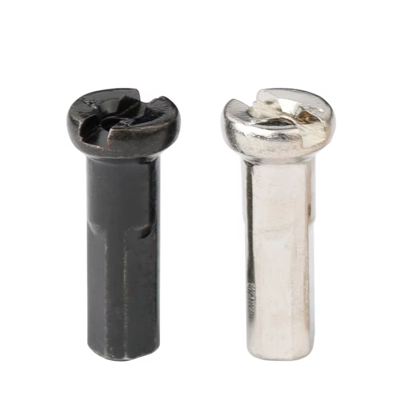 Bouchons de jante en laiton pour roue de vélo de route et VTT, pièces revêtues de cuivre CU Kg, 14G 