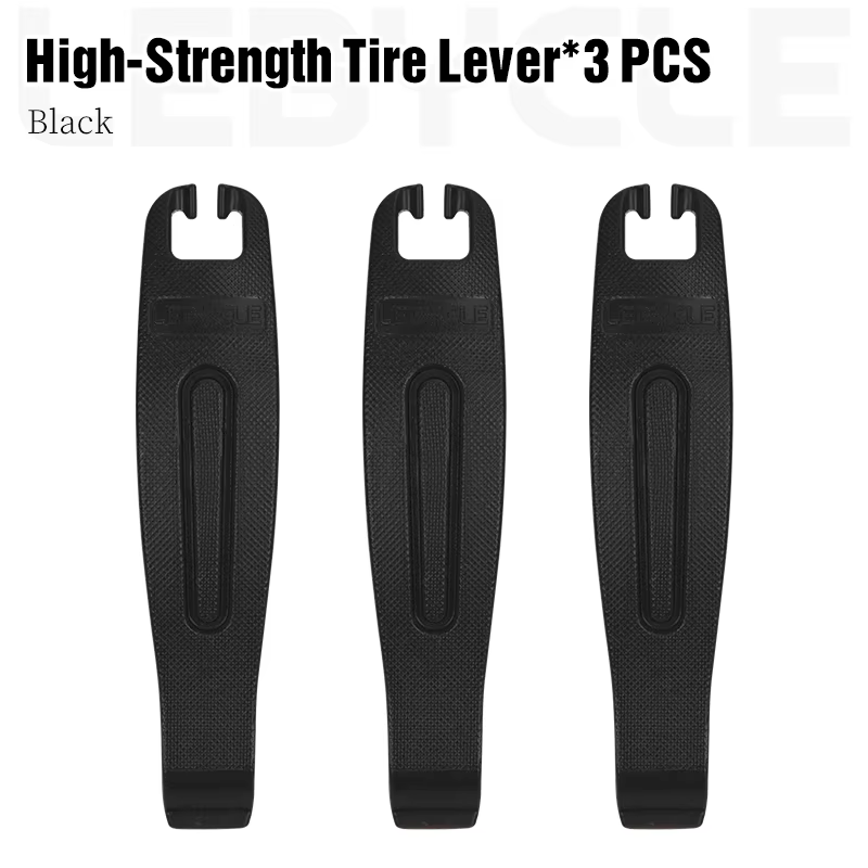 LEBYCLE 3 pièces leviers de pneu tige de vélo cyclisme barre de levier outils de réparation ouvreur 