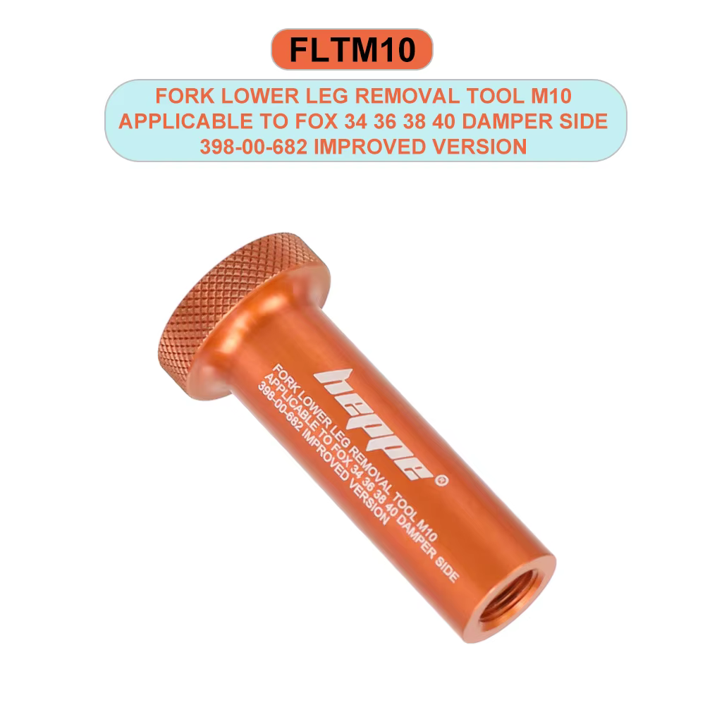 Outil de retrait d'amortisseur de ressort de fourche de vélo HEPPE, dissolvant de jambe inférieure d