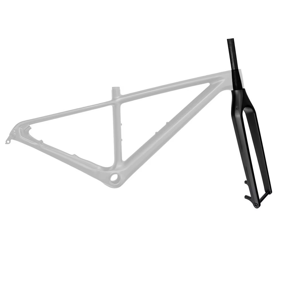 Fourche rigide vtt en carbone 29ER pour vélo de montagne, cadre 29 pour cadre de vélo vtt 29 180mm, 