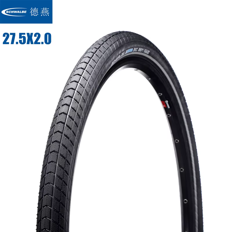 Schwalbe-Pneu de vélo VTT lisse, 650B, 27.5x2.0, 50-584, 27.5er, 850g, 35-70 PSI, BIG BEN, Livraison