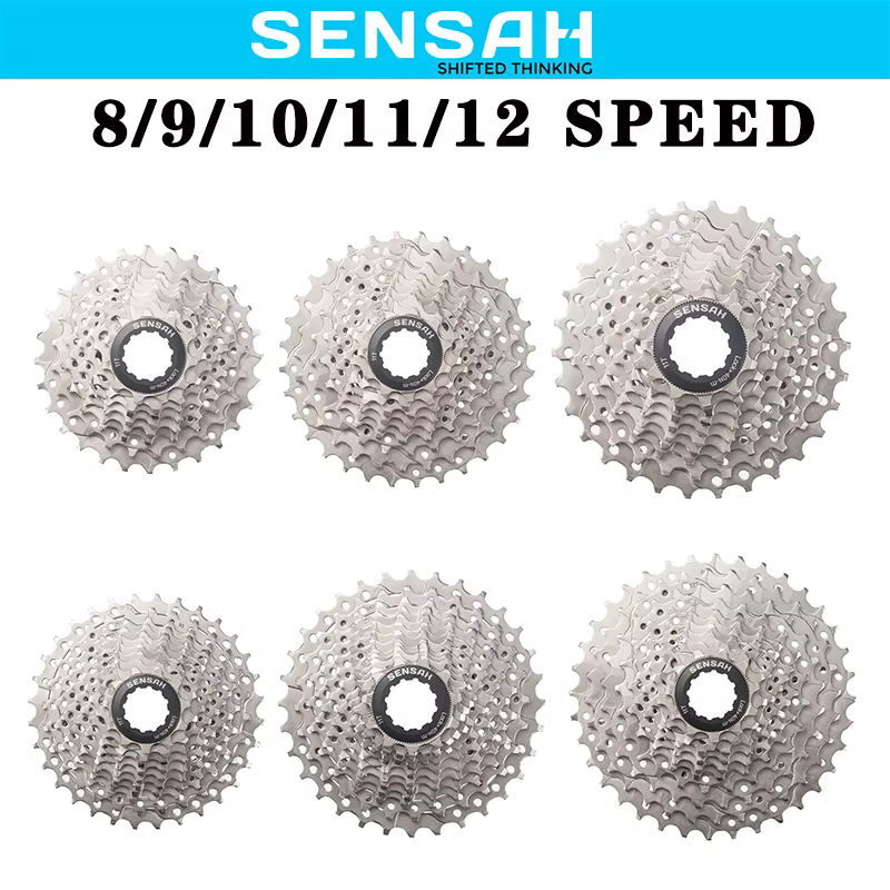 SENSAH 8/9/10/11 vitesses Cassette de vélo de route 11V 23T/25T/28T/30T/32T/34T/36T roue libre de vé