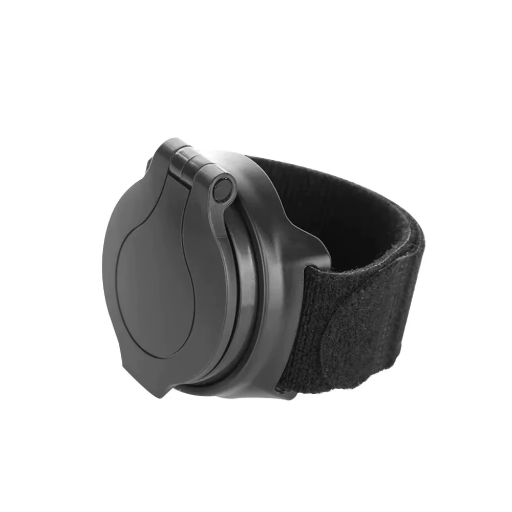 Rétroviseur de vélo à fixation sur poignet, rétroviseur arrière pour bras, sangle de poignet, réflec