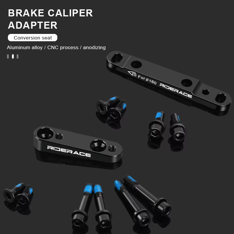 RIDERACE vélo de route frein à disque adaptateur de montage plat ultraléger pour vélo avant 140mm/16