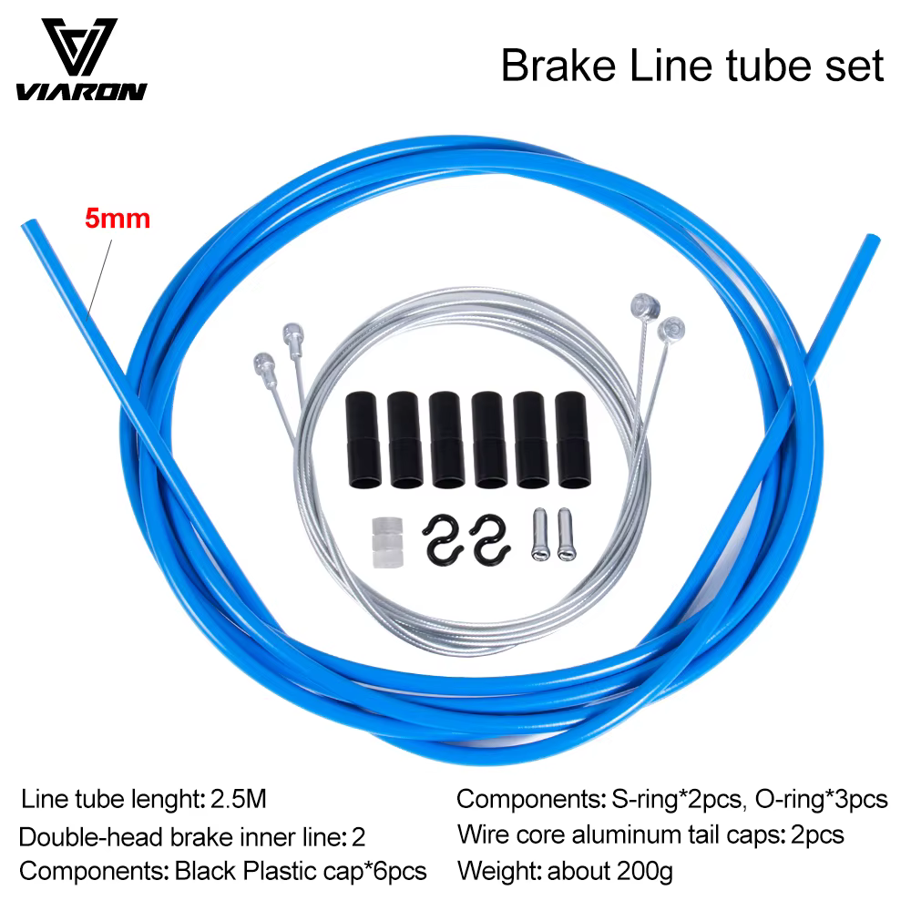 BOLANY – câbles de frein de vélo, tube de 5mm, câble de frein de 2.5m pour vélo de route et vtt, acc
