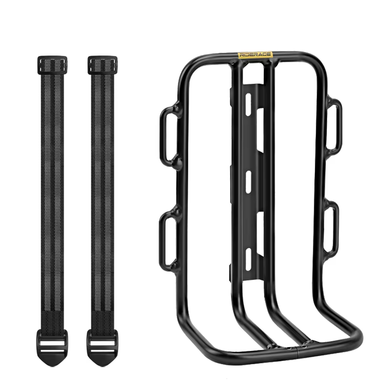 Étagère de fourche avant de vélo en alliage d'aluminium, porte-vélos extérieurs, étagère à bagages, 