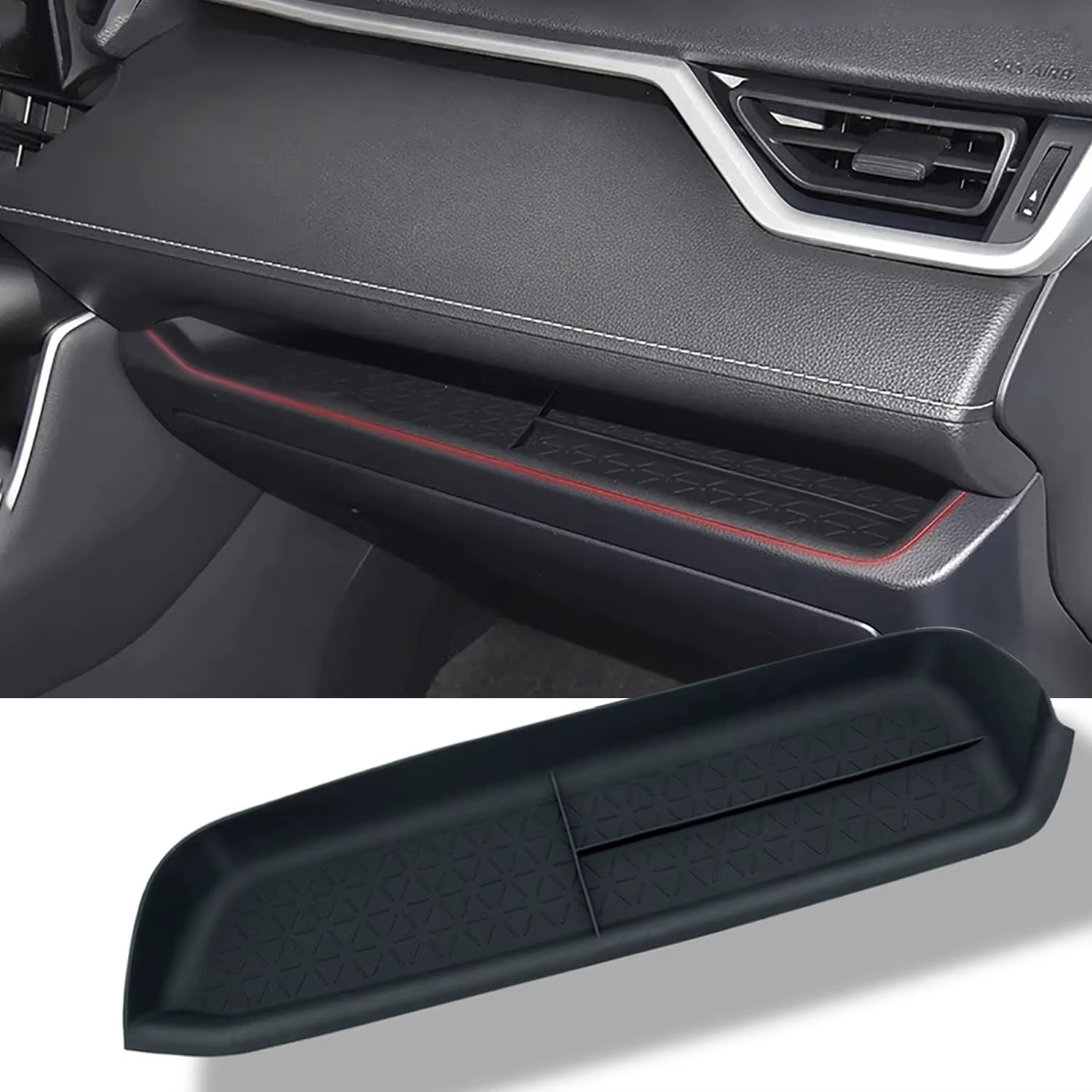 2023 RAV4 organisateur de rangement pour passagers tapis boîte à gants plateau organisateur de range