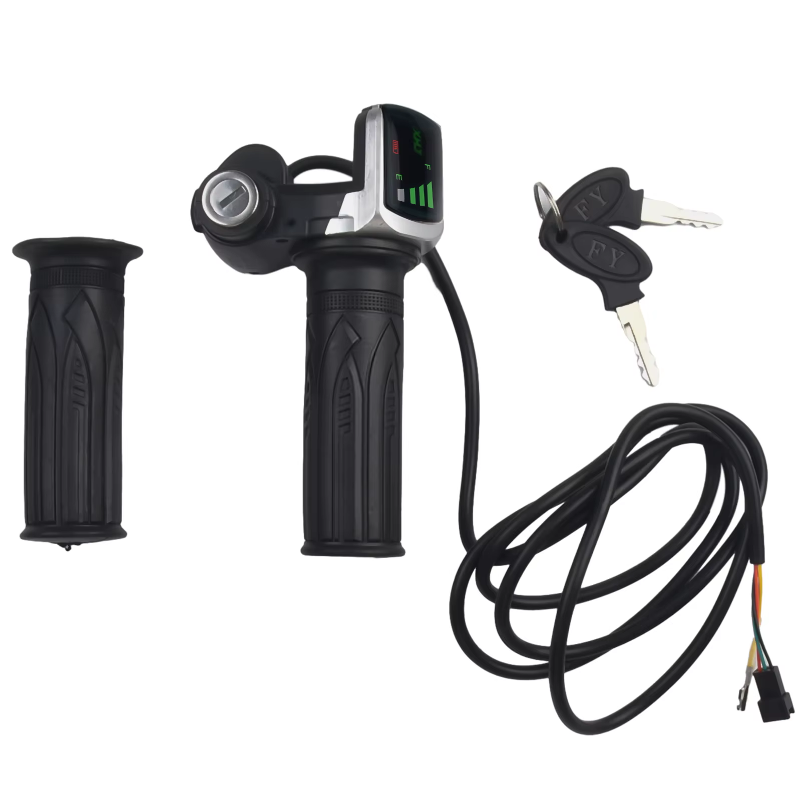 Accélérateur pour vélo électrique 36/48V, guidon avec affichage LED, accessoires pour trottinette él