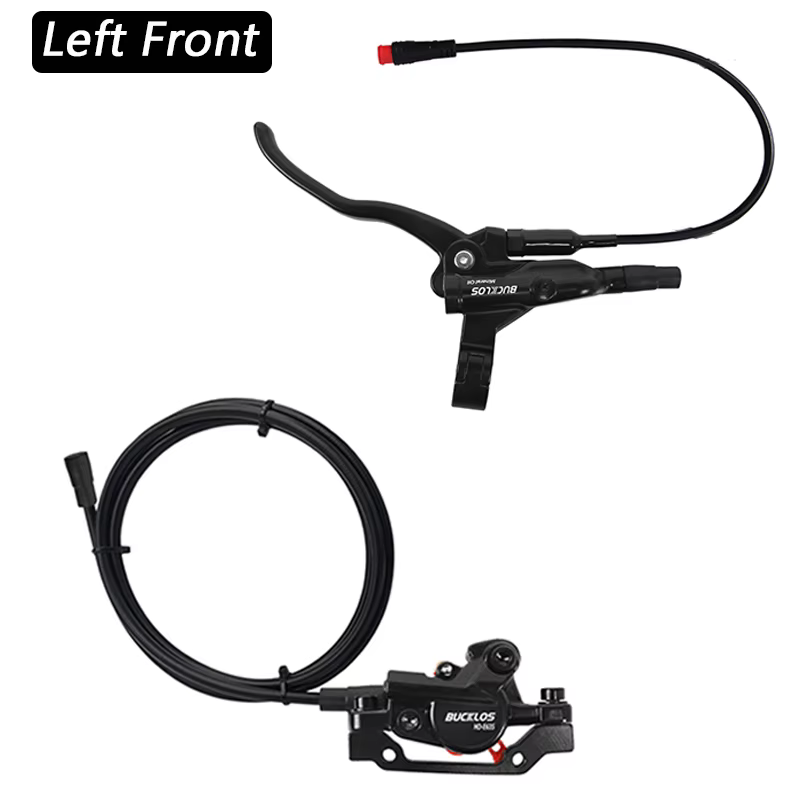 Freins hydrauliques BUCKLOS pour vélos électriques, 1100 mm, 1800 mm, frein à disque pour vélo, 2 pi