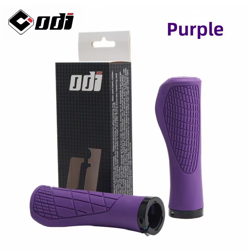 Poignées de vélo ergonomiques ODI, poignées en caoutchouc souple pour VTT, antidérapantes, absorptio