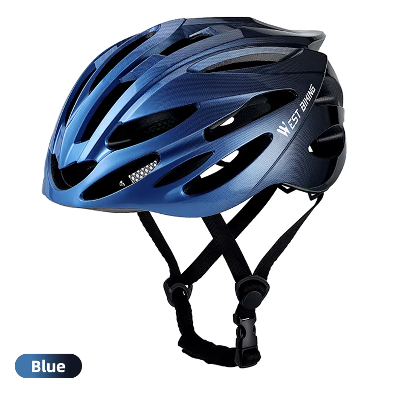 WEST BIKING-Casque léger de vélo de route, casque multicolore Aero TriDuvet, casque de sécurité moul