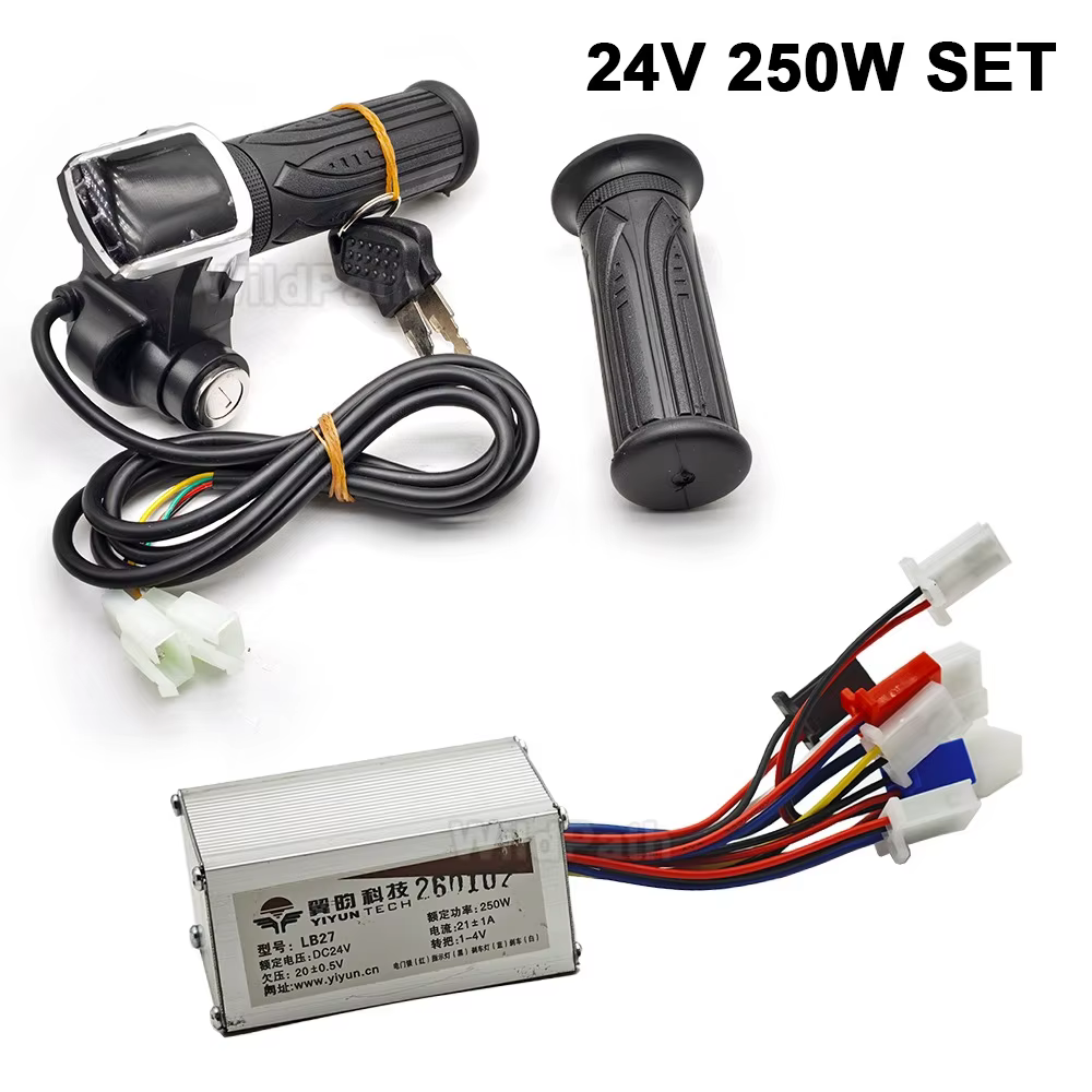 Accessoires pour vélos électriques 24V 36V 48V 250W 350W 500W 1000W : Contrôleur de moteur à balais,