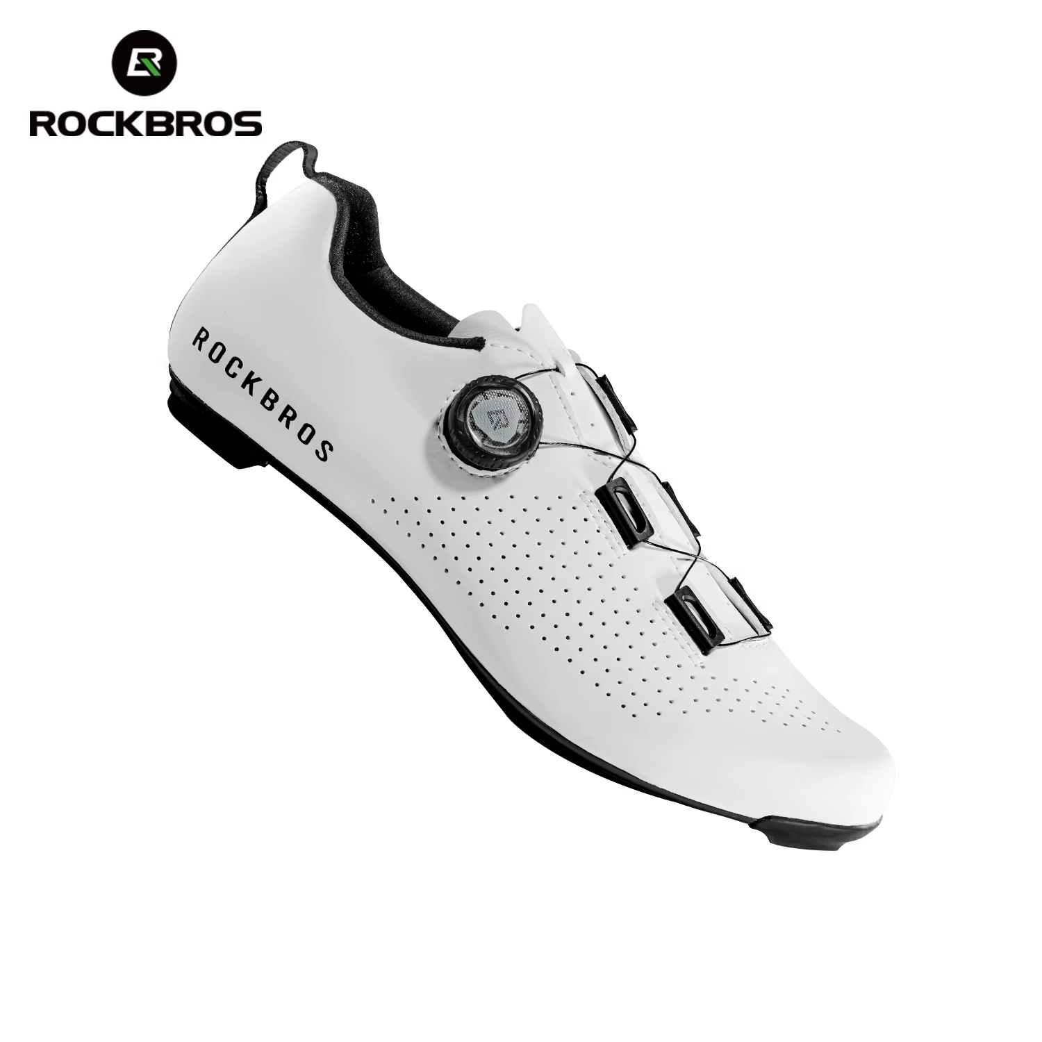 ROCKBROS baskets de cyclisme professionnelles chaussures CR5 en Fiber de carbone bas course vitesse