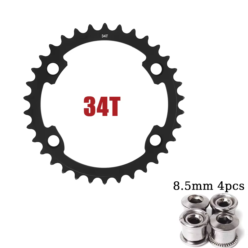 BUCKKubDouble-Plateau de vélo de route, 110 BCD Crown 50-34T 52-36T 53-39T, Plateau de vélo de route