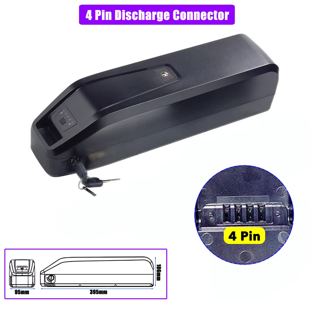 Batterie lithium-ion de remplacement RCB RK29, 48V, 15Ah, 17,5 Ah, 840Wh, pour vélo électrique SACHE